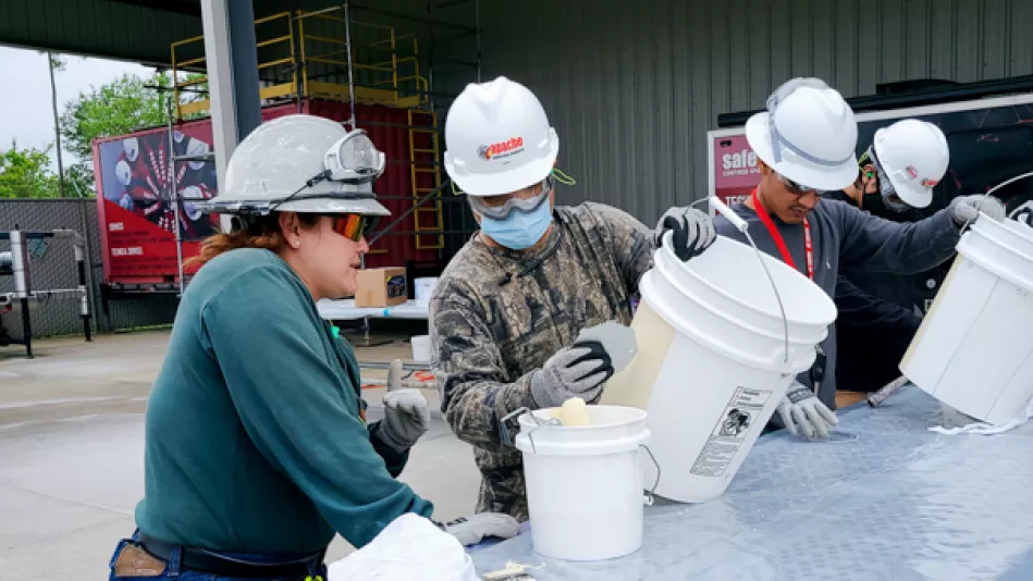 Coating Training - Wet Film Thickness Gauge mil measuring